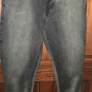 Men's Black & Green Akademiks Jeans